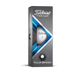 Titleist Tour Speed Golf Ball 2022 -Golfmagic Store 2022 tourspeed sleeve white right facing rgb