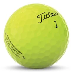 Titleist Tour Speed Golf Ball 2022 -Golfmagic Store 2022 tourspeed yellow hero rgb