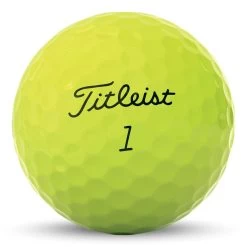 Titleist Tour Speed Golf Ball 2022 -Golfmagic Store 2022 tourspeed yellow view1 rgb