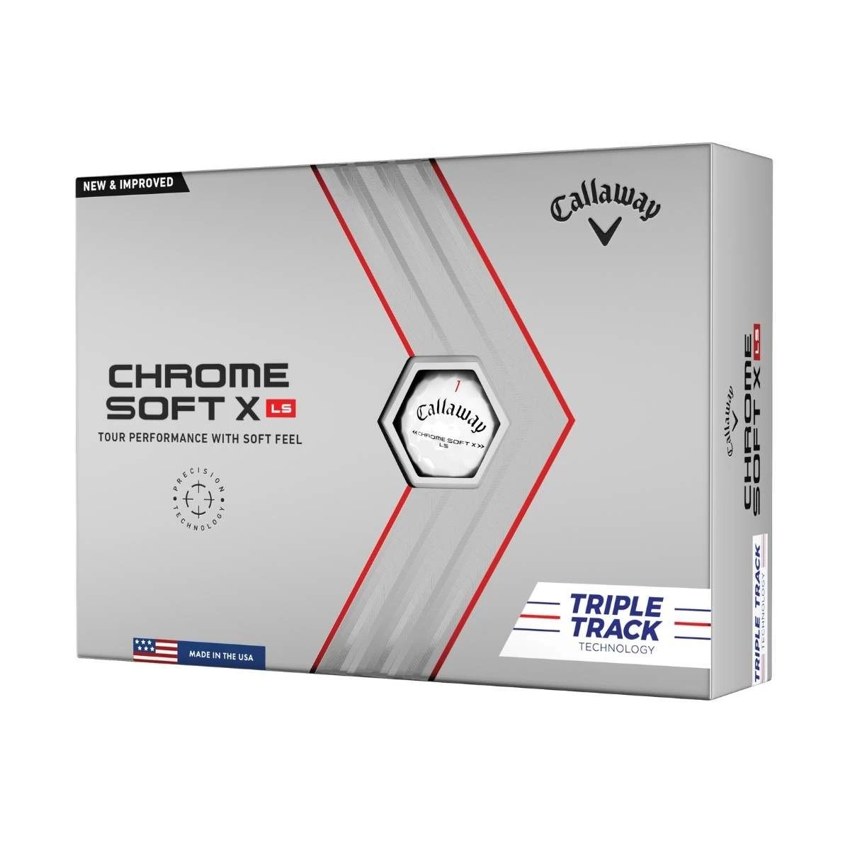 Callaway 2022 Chrome Soft X LS Triple Track Golf Balls 4 Callaway 2022 Chrome Soft X LS Triple Track Golf Balls - Image 2