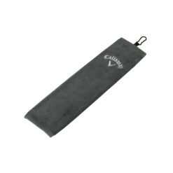 Callaway Tri-Fold Golf Towel -Golfmagic Store callaway golf tri fold towel grey