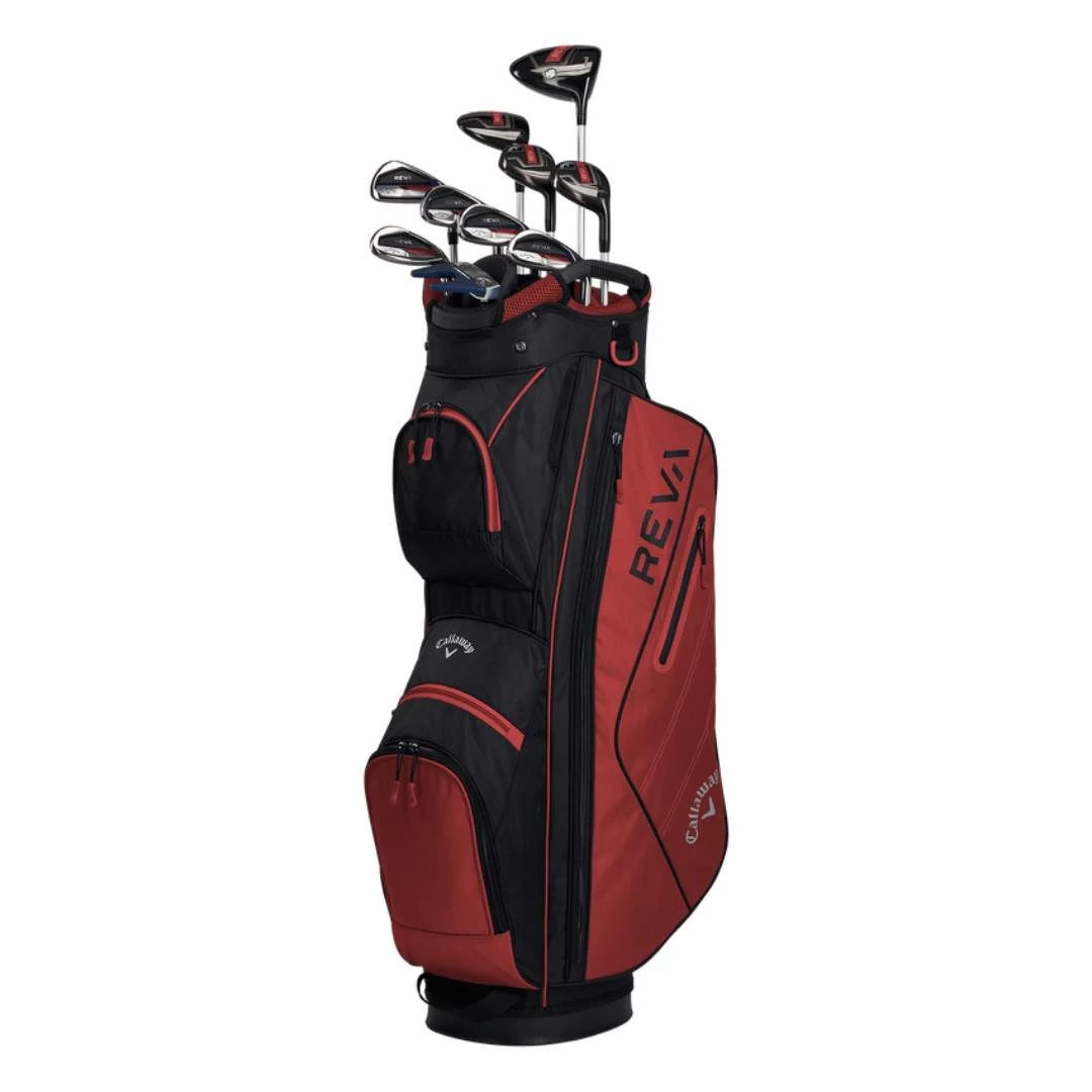 Callaway Women's Reva 11 Piece Package Set - Red 3 Callaway Women's Reva 11 Piece Package Set - Red