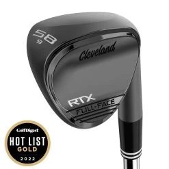 Cleveland RTX Full-Face Black Satin Wedge