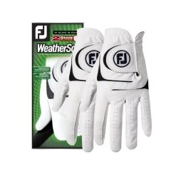 FootJoy Men's WeatherSof Golf Glove 2 Pack - Left Hand Cadet