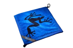 Pro Active Sports Frogger Amphibian Golf Towel -Golfmagic Store frogger amphibian blue