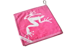 Pro Active Sports Frogger Amphibian Golf Towel -Golfmagic Store frogger amphibian pink