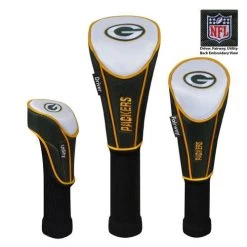 McArthur Sports NFL Green Bay Packers Set Of 3 Headcovers (Driver, Fairway, Utility)