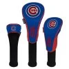 Team Effort MLB Chicago Cubs Set Of 3 Headcovers -Golfmagic Store mlb cubs set of 3