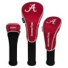 Team Effort NCAA Alabama Crimson Tide Set Of 3 Headcovers -Golfmagic Store ncaa alabama s3 headcovers