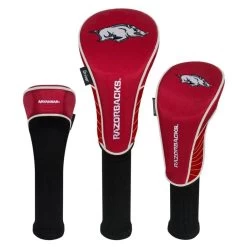 Team Effort NCAA Arkansas Razorbacks Set Of 3 Headcovers