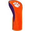 Team Effort NCAA Clemson Tigers Driver Headcover 2 Team Effort NCAA Clemson Tigers Driver Headcover -Golfmagic Store ncaa clemson driver