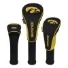 Team Effort NCAA Iowa Hawkeyes Set Of 3 Headcovers