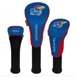 Team Effort NCAA Kansas Jayhawks Set Of 3 Headcovers