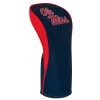 Team Effort NCAA Ole Miss Rebels Driver Headcover -Golfmagic Store ncaa ole miss driver headcover
