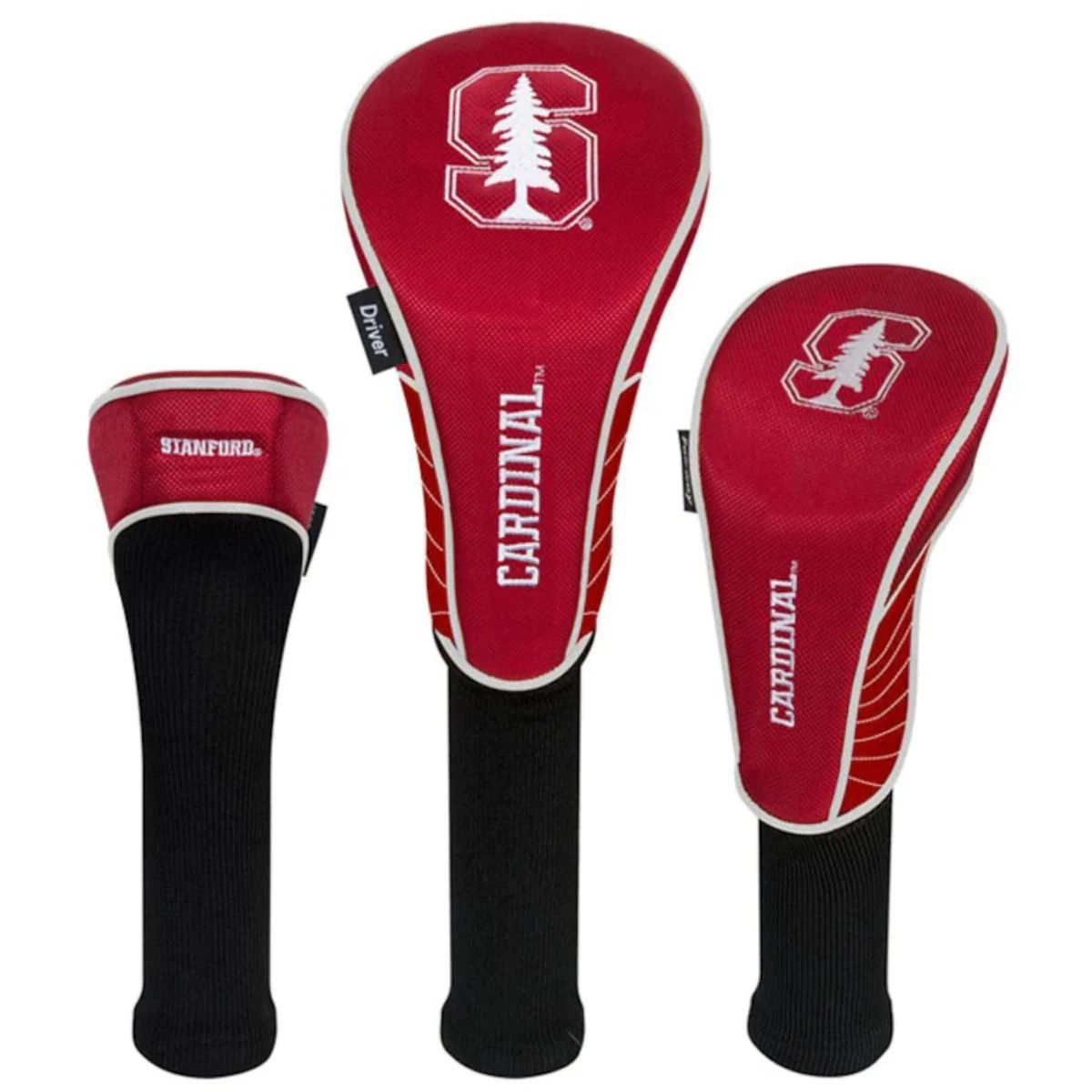 Team Effort NCAA Stanford Cardinal Set Of 3 Headcovers 3 Team Effort NCAA Stanford Cardinal Set Of 3 Headcovers