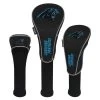 Team Effort NFL Carolina Panthers Set Of 3 Headcovers -Golfmagic Store nfl carolina panthers set of 3