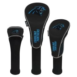 Team Effort NFL Carolina Panthers Set Of 3 Headcovers
