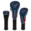 Team Effort NFL Houston Texans Set Of 3 Headcovers 2 Team Effort NFL Houston Texans Set Of 3 Headcovers -Golfmagic Store nfl houston texans set of 3