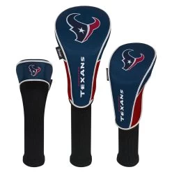 Team Effort NFL Houston Texans Set Of 3 Headcovers