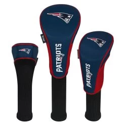 Team Effort NFL New England Patriots Set Of 3 Headcovers