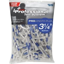 Pride PTS Value Pack 3 ?" Golf Tees ? 135 Count