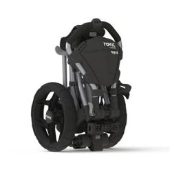Rovic Swivel RV1S Golf Push Cart 9 Rovic Swivel RV1S Golf Push Cart -Golfmagic Store rovic swivel rv1s cart silver black folded