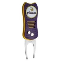 NFL Team Switchfix Divot Tool -Golfmagic Store switchfix nfl divot tool vikings