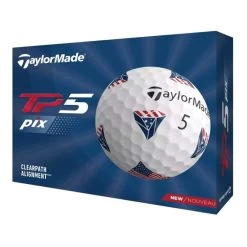TaylorMade TP5 PIX USA Golf Balls