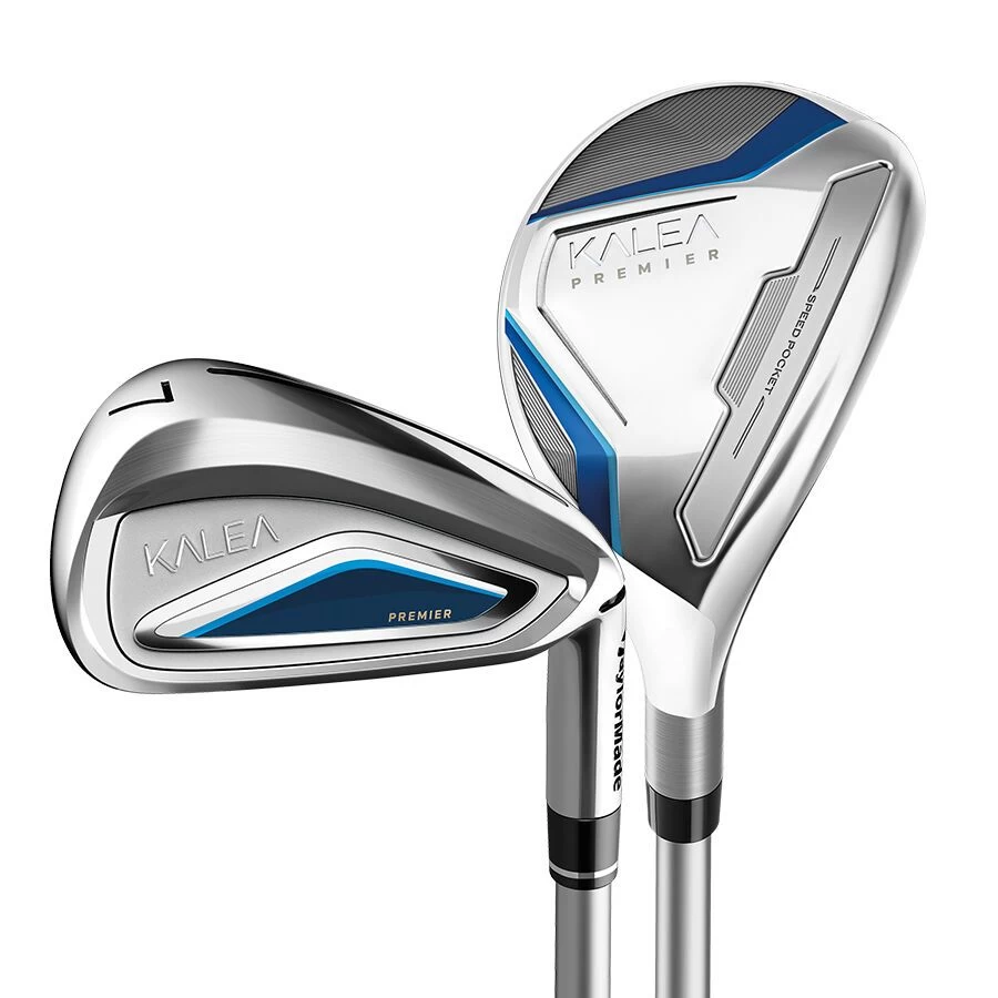 TaylorMade Women's Kalea Premier Combo Irons (5-6 Hyb, 7-PW, SW) 3 TaylorMade Women's Kalea Premier Combo Irons (5-6 Hyb, 7-PW, SW)