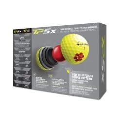 TaylorMade TP5X Golf Balls -Golfmagic Store taylormade tp5x golf balls yellow3