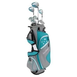 Tour Edge Women's Lady Edge 8 Piece Package Golf Set +1 Inch