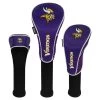 Team Effort NFL Minnesota Vikings Set Of 3 Headcovers -Golfmagic Store vikings set of 3 headcovers